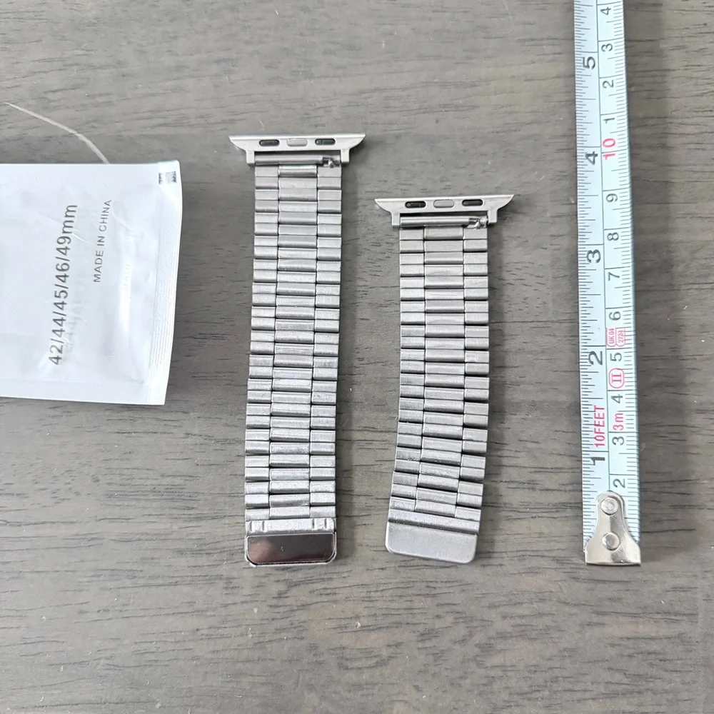 Silver Metal Watch Band